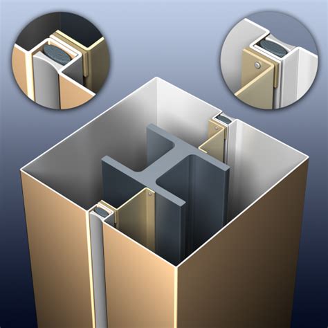 formed metal column enclosures|metal wall column covers.